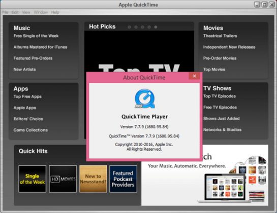 quicktime download for windows 8.1